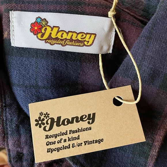 EUC Slipknot Band Flannel Shirt Mens Unisex Large Reworked Shacket Bleached - Picture 10 of 14